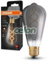 Vintage 1906 Edison 15 Filament 4W 818 Smoke E27 / 4099854091315, Surse de Lumina, Lampi LED Vintage Edison, Osram