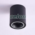 Kobald Plafoniera tip spot D:80mm GU10 1x25W, Corpuri de Iluminat, Iluminat de interior, Aplice si plafoniere tip spot, Rabalux