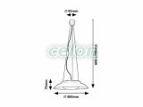 HAFSA Lustra Led D:400mm 24W 1250lm 3000K, Corpuri de Iluminat, Iluminat de interior, Lustre si Pendule, Rabalux