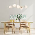 KIARA Lustra D:130mm E27 6x35W, Corpuri de Iluminat, Iluminat de interior, Lustre si Pendule, Rabalux