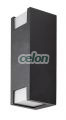 CERNON Aplica Exterior GU10 2x7W, Corpuri de Iluminat, Iluminat exterior curte si gradina, Iluminat exterior modern, Rabalux