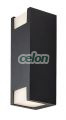 CERNON Aplica Exterior GU10 2x7W, Corpuri de Iluminat, Iluminat exterior curte si gradina, Iluminat exterior modern, Rabalux