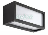 LUBLIN Aplica Led Exterior 10W 480lm 4000K, Corpuri de Iluminat, Iluminat exterior curte si gradina, Iluminat exterior modern, Rabalux