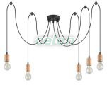 DOLLIEN Lustra D:45mm E27 5x60W, Corpuri de Iluminat, Iluminat de interior, Lustre si Pendule, Rabalux