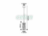 ROXAS Többágú függeszték D:120mm E27 1x40W, Világítástechnika, Beltéri világítás, Függesztékek, Rabalux