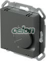 LOGIQ Termostat de camera 40-400W Antracit, Prize - Intrerupatoare, Gama Logiq - Tem, Mecanisme Logiq, Tem