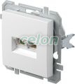 LOGIQ Priza dubla date Rj45 Cat5e Alb, Prize - Intrerupatoare, Gama Logiq - Tem, Mecanisme Logiq, Tem