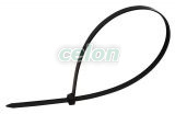 Faşete normale, negre 200×3.6mm, D=2-50mm, PA6.6, Materiale auxiliare, Faşete şi accesorii, Fasete speciale, Tracon Electric