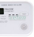 Detector monoxid de carbon 4,5 VDC (3×1,5V AA), >85 dB, Alte Produse, Tracon Electric, Aparataj, Detectoare, Detector monoxid de carbon, Tracon Electric