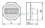 Detector de mişcare fără fir 180°, 3 - 100 lx, Alte Produse, Tracon Electric, Iluminat - şi corpuri de iluminat, Module de comandă a fluxului luminos, Tracon Electric