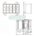 Clemă de derivaţie, fixare pe contrapanou, gri 35-240mm2, max. 1000VAC/1500VDC, max.425A, Alte Produse, Tracon Electric, Elemente de conexiune, Cleme şir, Cleme de derivaţie, FLEAL, Tracon Electric