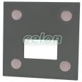 Placă frontală pentru corpurile LVS03 , antracit 86,5x86,5x2mm, Alte Produse, Tracon Electric, Iluminat - şi corpuri de iluminat, Alte corpuri de iluminat, Corpuri de iluminat încastrate pentru iluminarea scărilor, seria LVS, Tracon Electric