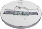 Corp de iluminat rotund ,de tavan, cu cadru cromat 230V, 50Hz, 18W, 1500lm, 4000K, D=225mm, EEI=G, Alte Produse, Tracon Electric, Iluminat - şi corpuri de iluminat, Aplice de perete, Aplice de perete LED, seria MFP, Tracon Electric