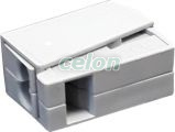 Conector cu 2 conductoare pentru corpuri de iluminat In: 1-2,5mm2; Out: 0,5-2,5mm2, 24A, 400VAC, 3P, Alte Produse, Tracon Electric, Elemente de conexiune, Conexiuni, ramificaţii, Conector pentru corpuri de iluminat, Tracon Electric