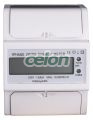 Contor monofazat de energie el. cu afişaj LCD, pt.reductoare 230V / 5 A Pd=1W, Alte Produse, Tracon Electric, Aparate de măsură, Contoare de energie electrică, Contoare electrice monofazate, Tracon Electric