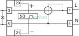 Contor de en. electrică direct,afişaj LCD, monofazat, 2 mod. 230VAC / 10(60)A, Alte Produse, Tracon Electric, Aparate de măsură, Contoare de energie electrică, Contoare electrice monofazate, Tracon Electric