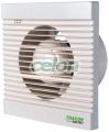 Fürdőszoba ventilátor, golyóscsapágy+időzítő+v.zsalu 230 VAC, 15W, 80 m3/h, 33 dB,100 mm, Egyéb termékek, Tracon Electric, Hálózati installáció, Fürdőszoba ventilátor, Tracon Electric