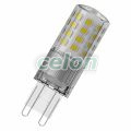 LED PIN G9 DIM P Bec Led G9 Alb Cald 2700K 4.40W 600lm, Surse de Lumina, Lampi cu LED, Becuri LED G9, Ledvance