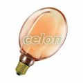 VINTAGE 1906 LED CLASSIC GLOBE O - SHAPE FILAMENT Bec Led Decorativ Vintage 4W 220lm E27 1800K, Surse de Lumina, Lampi LED Vintage Edison, Osram