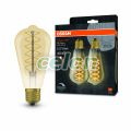 VINTAGE 1906 LED CLASSIC SLIM FILAMENT EDISON DIMMABLE LED Vintage Dekor izzó 4.80W 420lm E27 2200K, Fényforrások, LED Vintage Edison dekor izzók, Osram