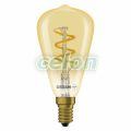 Vintage 1906 Edison Spiral Filament DIM 2.8W 822 Gold E14, Surse de Lumina, Lampi LED Vintage Edison, Osram