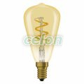 Vintage 1906 Edison Spiral Filament DIM 2.8W 822 Gold E14, Surse de Lumina, Lampi LED Vintage Edison, Osram