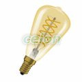 Vintage 1906 Edison 32 Spiral Filament DIM 4.8W 822 Gold E14, Surse de Lumina, Lampi LED Vintage Edison, Osram