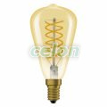 Vintage 1906 Edison 32 Spiral Filament DIM 4.8W 822 Gold E14, Surse de Lumina, Lampi LED Vintage Edison, Osram