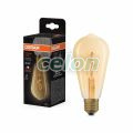 Vintage 1906 Edison Spiral Filament 1.8W 822 Gold E27, Surse de Lumina, Lampi LED Vintage Edison, Osram
