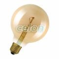 Vintage 1906 Globe 95 Spiral Filament 1.8W 822 Gold E27, Surse de Lumina, Lampi LED Vintage Edison, Osram