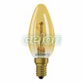 Vintage 1906 Classic B Spiral Filament 1.8W 822 Gold E14, Surse de Lumina, Lampi LED Vintage Edison, Osram
