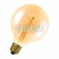 Vintage 1906 Globe 95 Spiral Filament 1.8W 822 Gold E27, Surse de Lumina, Lampi LED Vintage Edison, Osram
