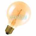 Vintage 1906 Globe 80 Spiral Filament 1.8W 822 Gold E27, Surse de Lumina, Lampi LED Vintage Edison, Osram