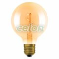 Vintage 1906 Globe 80 Spiral Filament 1.8W 822 Gold E27, Surse de Lumina, Lampi LED Vintage Edison, Osram