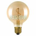 Vintage 1906 Globe 80 Spiral Filament 1.8W 822 Gold E27, Surse de Lumina, Lampi LED Vintage Edison, Osram