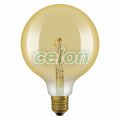 Vintage 1906 Globe 125 Spiral Filament 1.8W 822 Gold E27, Surse de Lumina, Lampi LED Vintage Edison, Osram