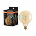 Vintage 1906 Globe 125 Spiral Filament 1.8W 822 Gold E27, Surse de Lumina, Lampi LED Vintage Edison, Osram
