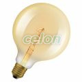 Vintage 1906 Globe 125 Spiral Filament 1.8W 822 Gold E27, Surse de Lumina, Lampi LED Vintage Edison, Osram