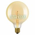 Vintage 1906 Globe 125 Spiral Filament 1.8W 822 Gold E27, Surse de Lumina, Lampi LED Vintage Edison, Osram