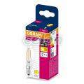 Led Classic B 25 Filament 1.8W 2700K Clear E14, Surse de Lumina, Lampi cu LED, Becuri LED forma lumanare, Osram