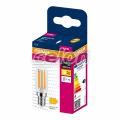 Led T26 40 Filament 4W 2700K Clear E14, Fényforrások, LED fényforrások, LED kisgömb izzók, Osram