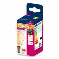 Led Classic P 33 Filament 4.2W 2400K Gold E14, Fényforrások, LED fényforrások, LED kisgömb izzók, Osram