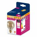 Led Globe 80 50 Filament 7W 2400K Gold E27, Fényforrások, LED fényforrások, LED nagygömb izzók, Osram