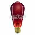 Vintage 1906 Edison 5 Spiral Filament DIM 3W 618 Copper E27, Surse de Lumina, Lampi LED Vintage Edison, Osram