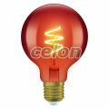 Vintage 1906 Globe 80 5 Spiral Filament DIM 3W 618 Copper E27, Surse de Lumina, Lampi LED Vintage Edison, Osram