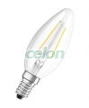 Led Classic B 25 Filament 2.5W 827 Clear E14, Surse de Lumina, Lampi cu LED, Becuri LED forma lumanare, Ledvance