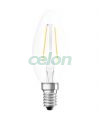 Led Classic B 25 Filament 2.5W 827 Clear E14, Surse de Lumina, Lampi cu LED, Becuri LED forma lumanare, Ledvance