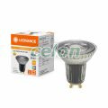 Led Par16 80 36° Dim S 6.1W 927 Gu10, Surse de Lumina, Lampi cu LED, Becuri LED GU10, Ledvance