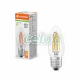 Led Classic B 40 Filament P 3.4W 827 Clear E27, Surse de Lumina, Lampi cu LED, Becuri LED forma lumanare, Ledvance