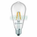 LED Classic Edison 40 Filament P 3.4W 827 Clear E27, Surse de Lumina, Lampi LED Vintage Edison, Ledvance